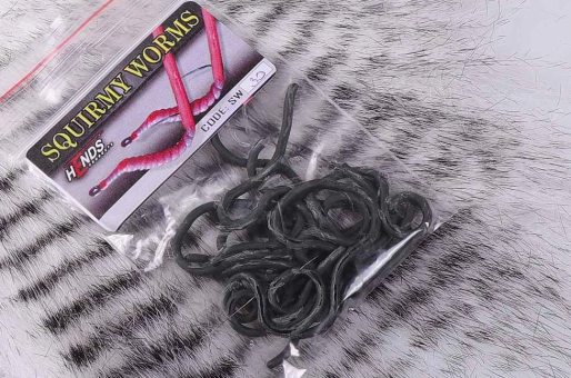 Hends Wurmimitationen - Schwarz 