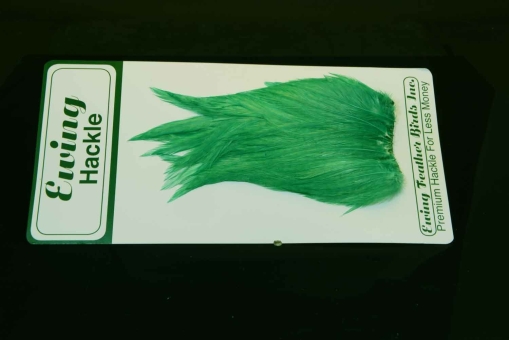 Ewing Hackle Deceiver Patch Streamerhechel Green 