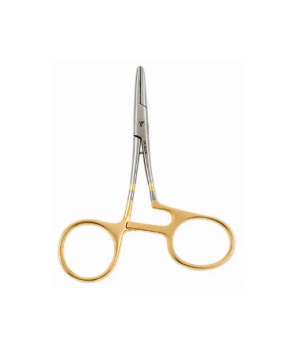 Dr. Slick Twisted Loop Klemme 4″, goldene Schlaufen, gerade (STR) 