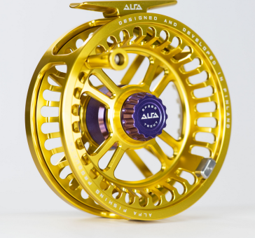 Alfa Arctic Speed Trout-Rolle, Honey Yellow 