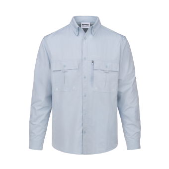 Snowbee Prestige Technical Fishing Hemd, Blau S