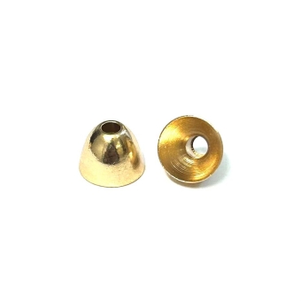 Brass Cone Head (Gold) 10mm - 2mm