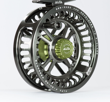 Alfa Arctic Speed Trout-Rolle, Gun Smoke 