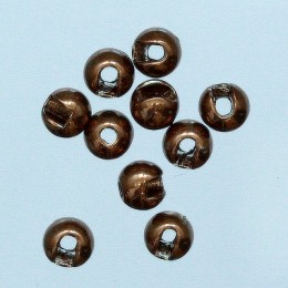 Hends Tungsten Beads normal slot. Braun 2,0 mm