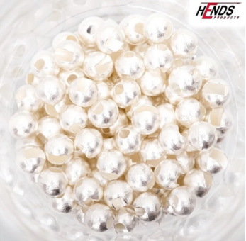 Hends Slotted Tungsten Beads (Silber) TPS) 2,0 mm