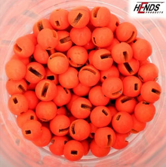 Hends Slotted Tungsten Beads (ORANGE FLUO) TPO 2,3 mm