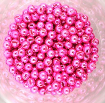 Hends Slotted Tungsten Beads (FLUO PINK ANODIZED) UV SENZITIVE TAFP 2,3 mm