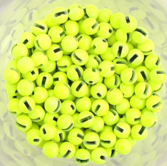Hends Slotted Tungsten Beads (Yellow Fluo) TPY 2,0 mm