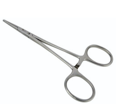 BSF INOX Pliers (13cm) feststellbare Klemme mit glatte Backen 