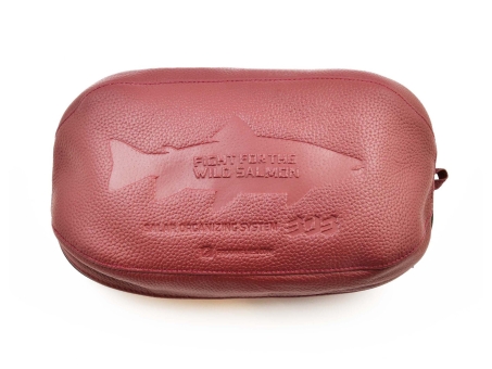 Frödin Flies Wild Salmon Leather Pack Tasche Medium 