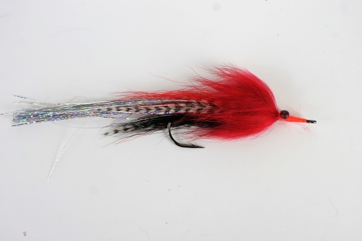 Pike Whistler - Black & Red 6/0 ca. 16cm 