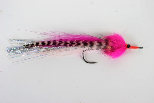 Pike Whistler -  White & Pink 6/0 ca. 16cm 