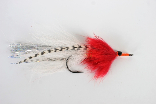 Pike Whistler -  White Red 6/0 ca. 16cm 