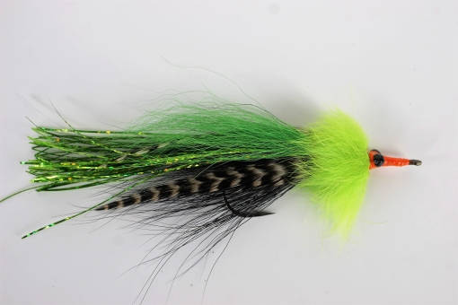 Pike Whistler - Black & Green 6/0 ca. 16cm 